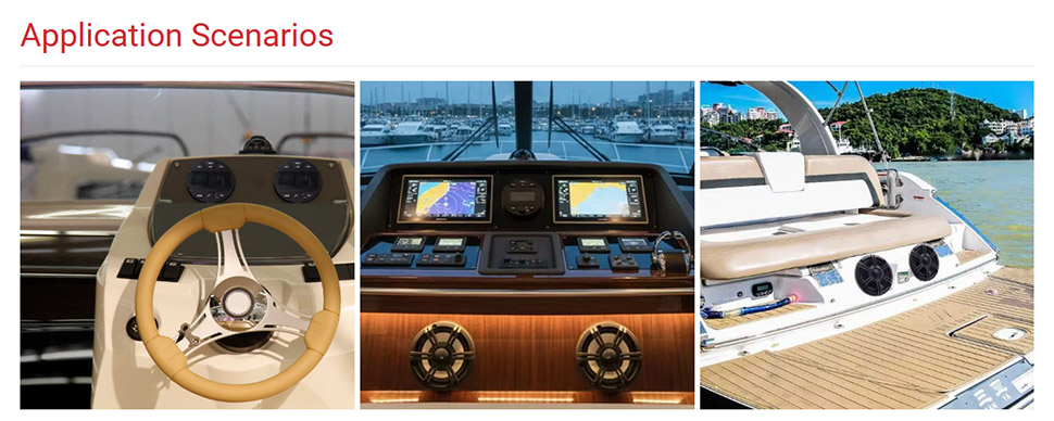 DAMAVO waterproof marine speakers,ATV Bluetooth waterproof speakers,waterproof DJ speakers OEM