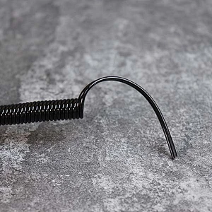 DAMAVO Custom Coiled power cord wire Assembly PU PVC