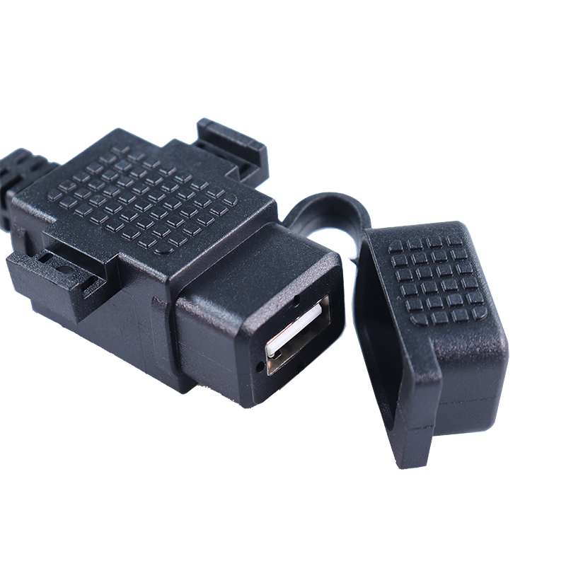 hotsale port usb moto, prise 12v vers usb, chargeur voiture 5a
