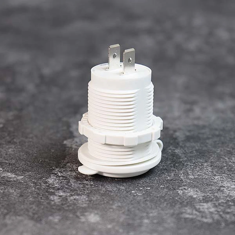 DAMAVO รถจักรยานยนต์พอร์ต USB คู่รถไฟแช็กอะแดปเตอร์ 12V เต้าเสียบ OEM