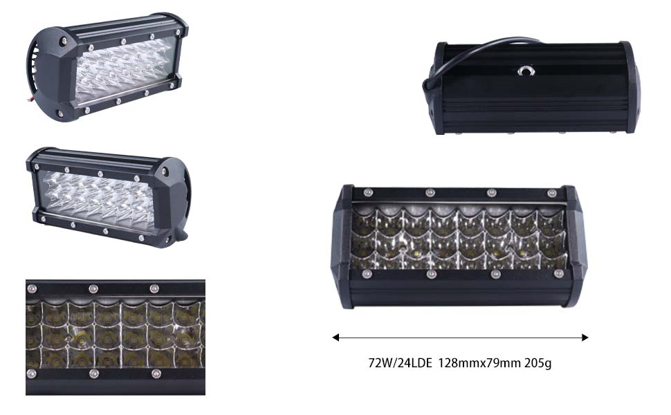 excavator light, tow truck LED light bar, work light bar manufacturer