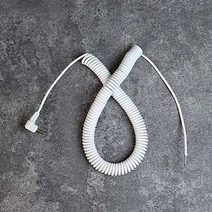 DAMAVO curly extension lead coiled cable accept customized