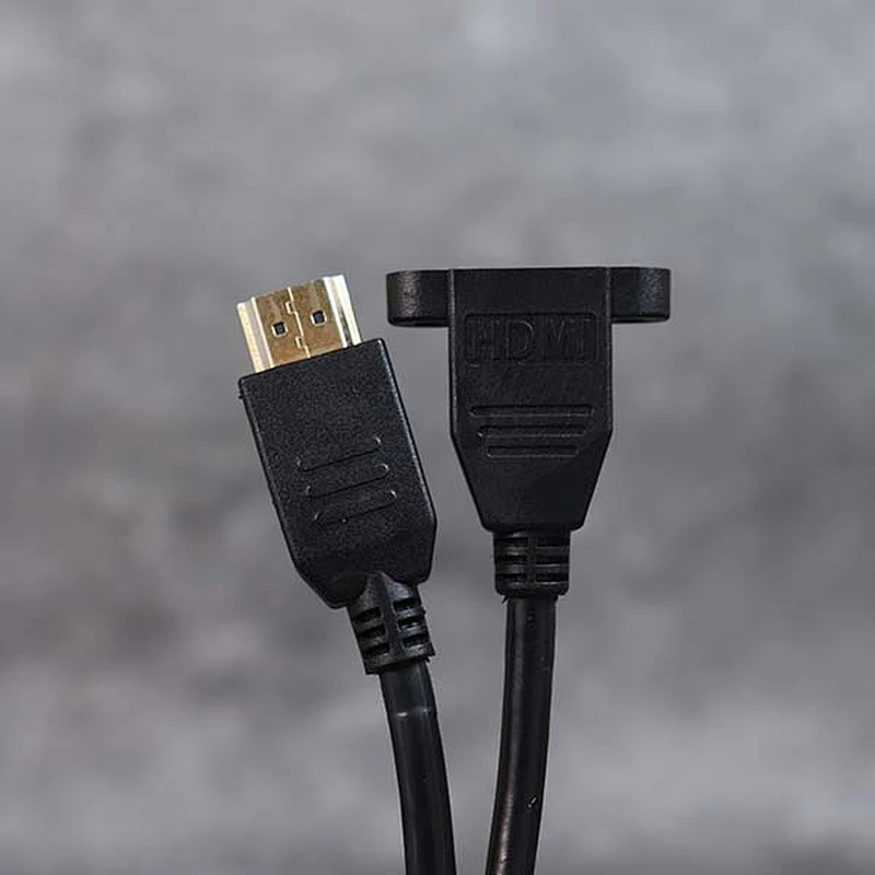 DAMAVO HDMI ذكر إلى أنثى موصل كابل OEM ODM الكابلات القصيرة