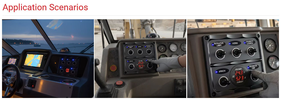custom toggle switch panel,toggle switch panel,marine toggle switch panel ODM