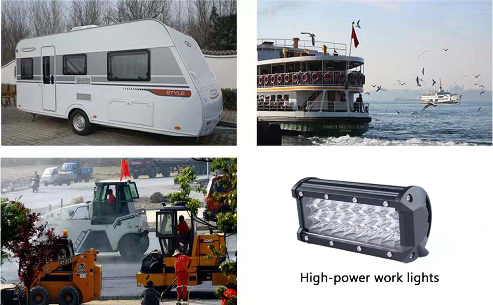 DAMAVO excavator light, tow truck LED light bar, work light bar
