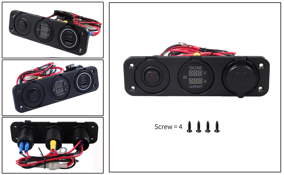 12V USB PD C、USB 12V ソケット、12V 充電ポート factory