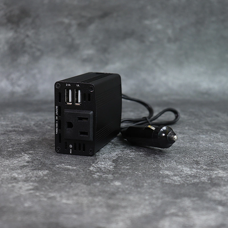 DAMAVO Kfz-Feuerzeug an Netzteil 12 V DC USB-Steckdose 12 Volt bis 110