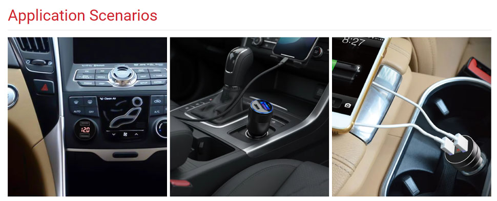 DAMAVO usb charging ports,car charging port,charging usb port for sale
