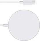 Magnetic Wireless Charger,Built-in Magnets 15W Max Fast Wireless Charging Pad with USB C Port Compatible with iPhone 12/12 mini
