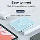 Magnetic Wireless Portable Power Bank