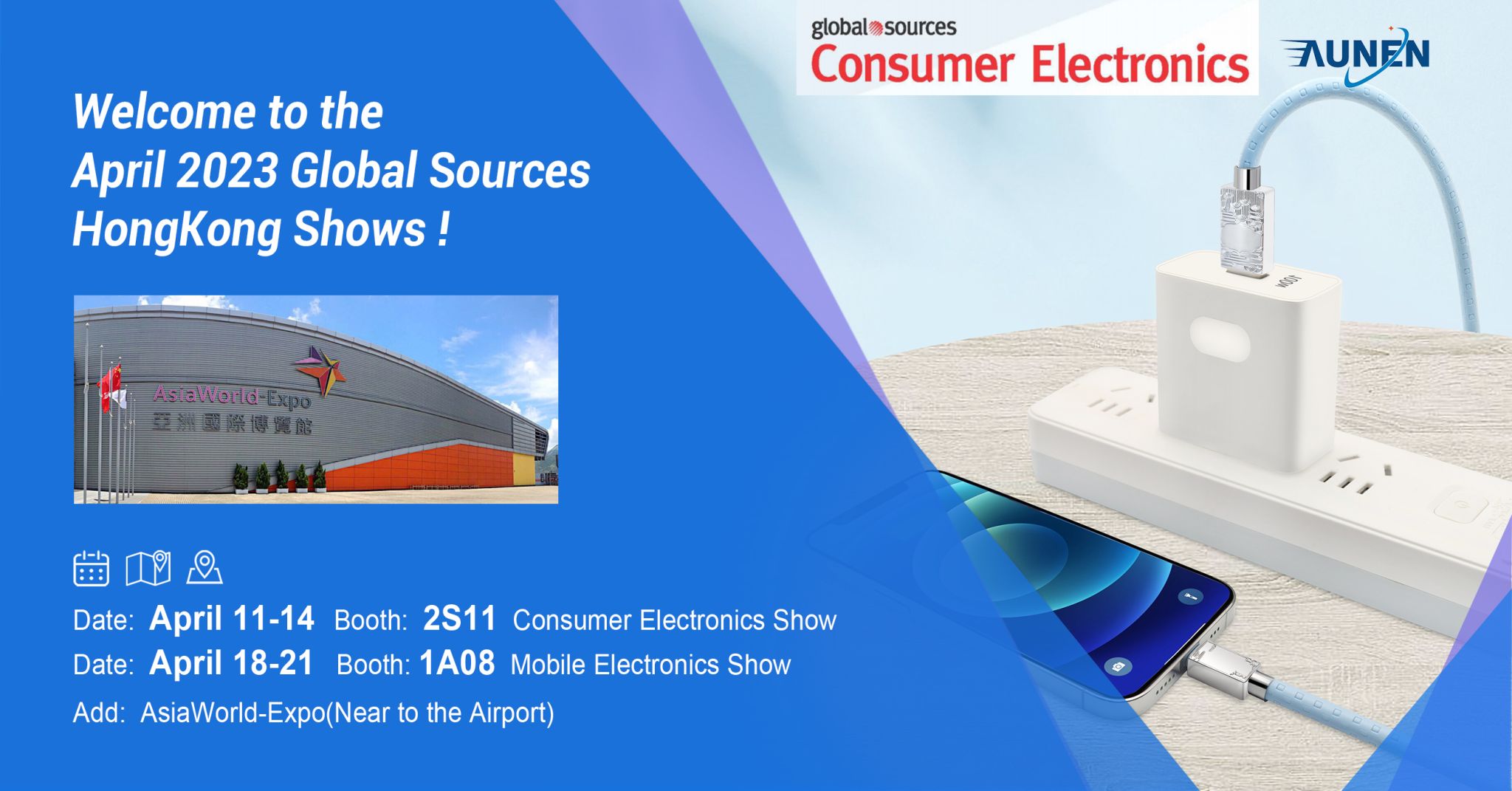 Welcome to the April 2023 #GlobalSources HongKong Shows!