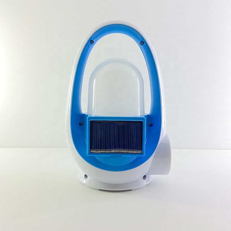 1W+11SMD built-in solar panel rechargeable outdoor camping lamp