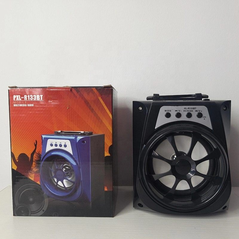 Portable wireless speaker support FM/TF/USB/AUX