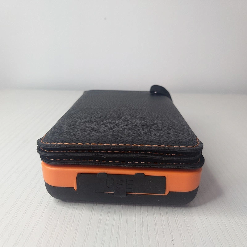 Waterproof 1+3 Solar panel Power Bank 8000 mAh Dual USB Portable Solar Charger with LED light