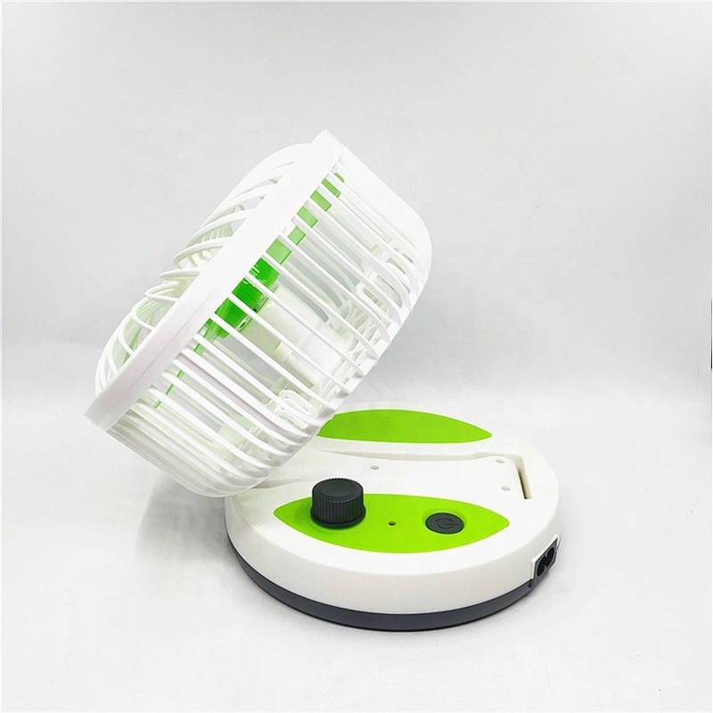 Folding fan lights charging desk fan lights folding charging fan lights stepless speed regulation DESCARL DC-D014