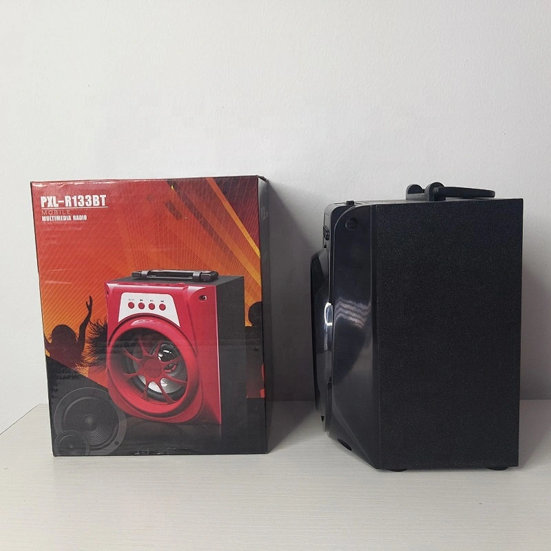 Portable wireless speaker support FM/TF/USB/AUX