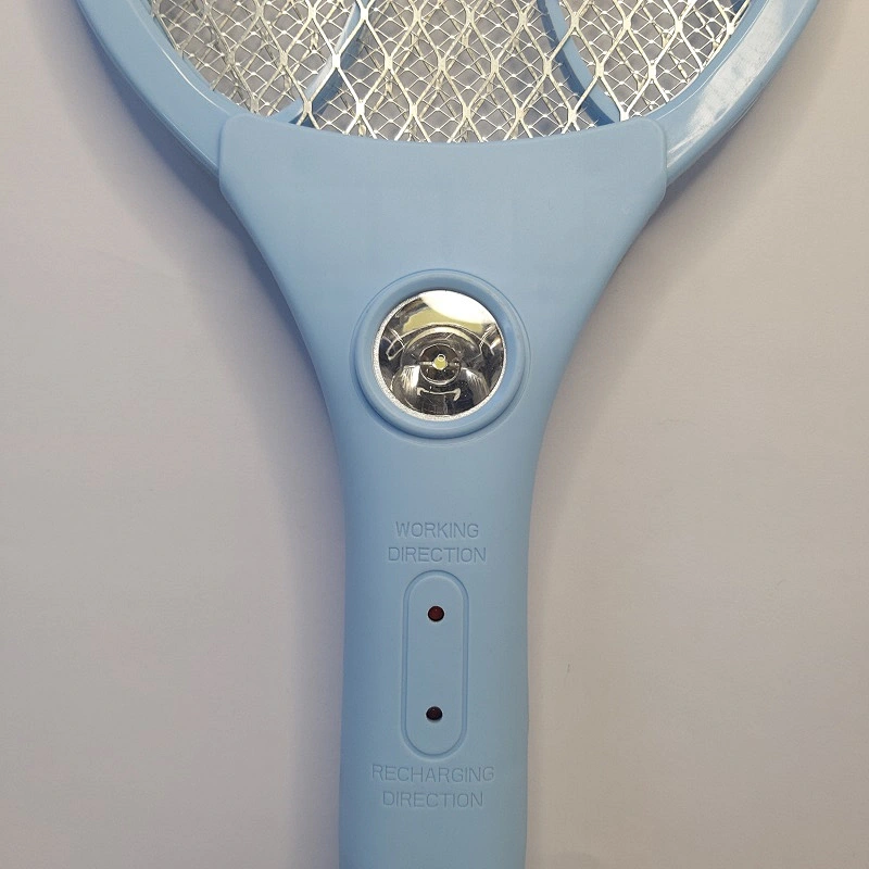 electric mosquito killer rechargeable battery mosquito bat with LED light