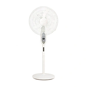 Rechargeable 18-inch emergency fan USB charge oscillating stand remote control fan