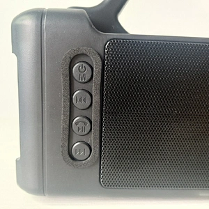 Portable solar wireless rechargeable speaker sound big with lamp supports MP3/USB/TF