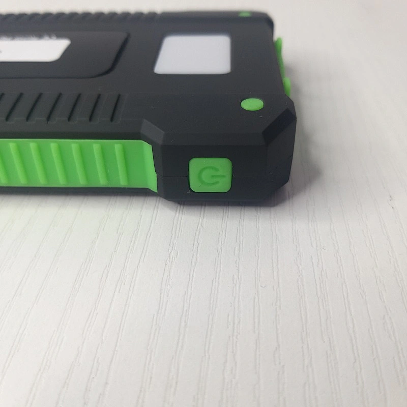 Solar portable Power Bank with charging indicator emergency light