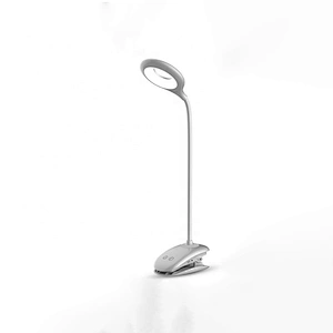 USB Rechargeable Cordless LED Table Lamps with Clip Base Dimmable Study Desk Lamp Flexible Reading Light Night Light for study