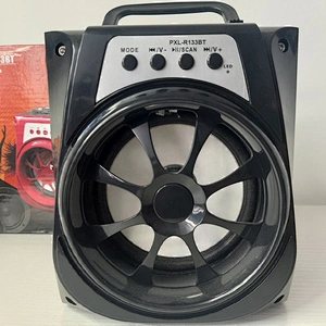 Portable wireless speaker support FM/TF/USB/AUX
