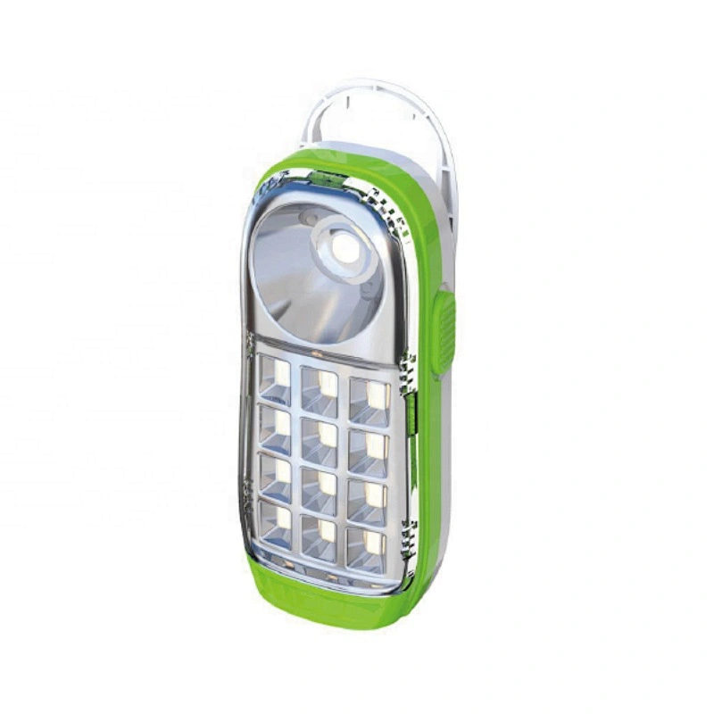 1 LED+ 12 SMD rechargeable emergency lamp high power camping lantern outdoor camping light