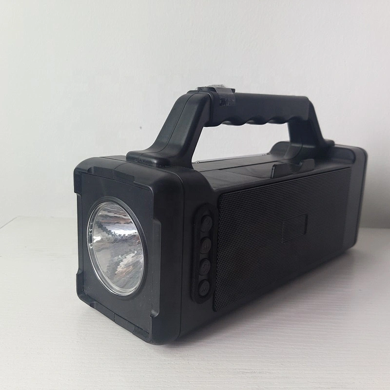 Portable solar wireless rechargeable speaker sound big with lamp supports MP3/USB/TF