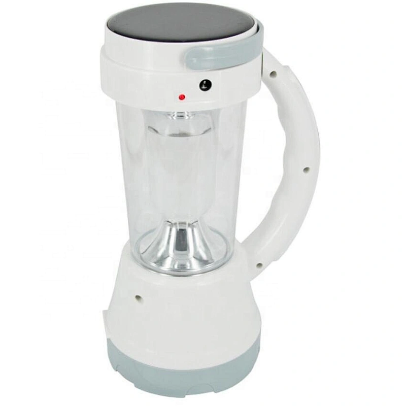 portable multifunctional LED solar power rechargeable camping lantern searchlight