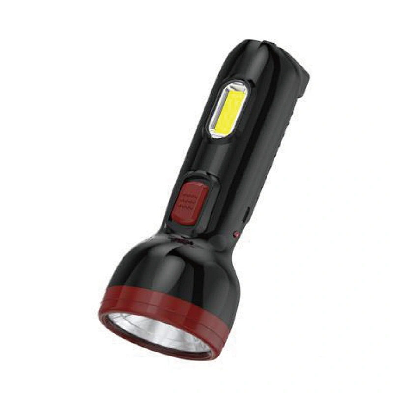 Outdoor emergency solar flashlight charging LED rechargeable torch light