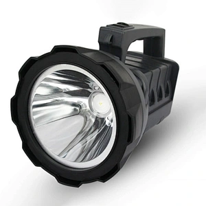 Portable high power torch light led flashlight with bright rechargeable searchlight for outdoor traveling
