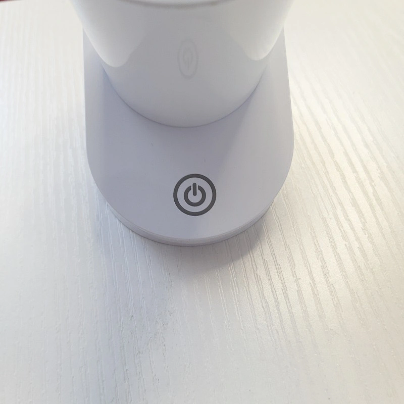 USB rechargeable table lamp Touch switch to learn reading battery led clip desk lamp