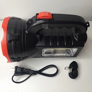 3000mAh Lead-acid Battery LED Portable Searchlight Rechargeable Super Bright Solar Torch Search Light Farm Working Camping