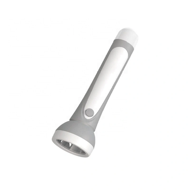 1200mAh High Power Flashlight Large Capacity Torch Light Outdoor Emergency Flashlight with Taillight