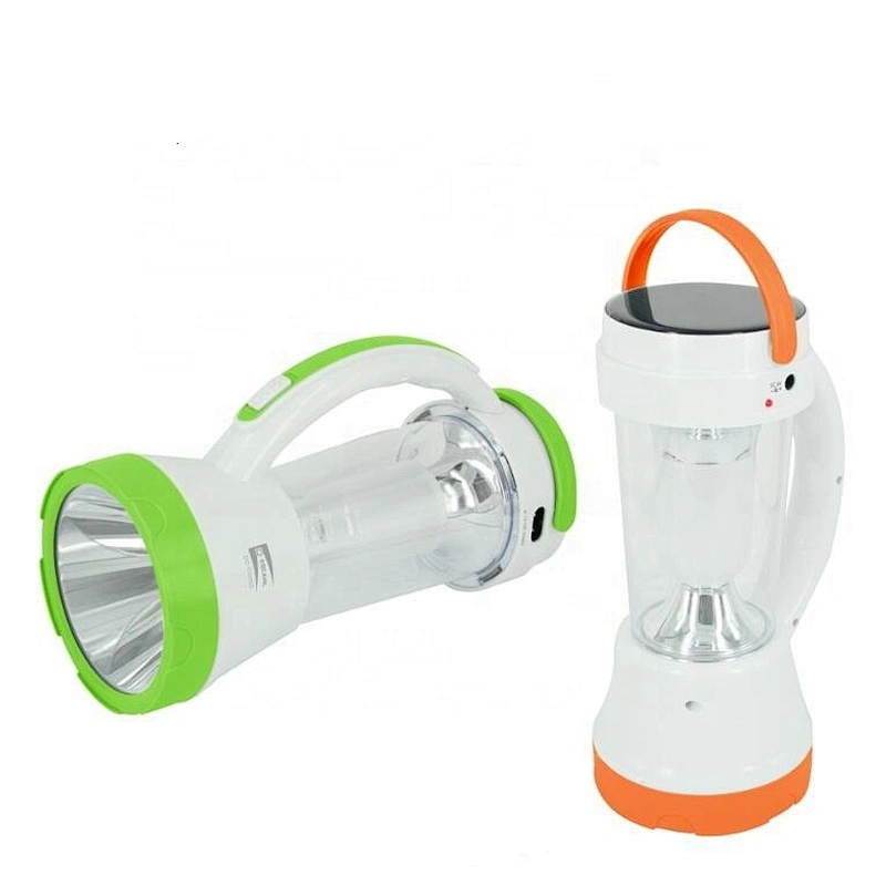 portable multifunctional LED solar power rechargeable camping lantern searchlight
