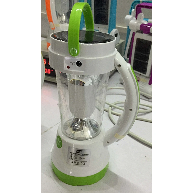 portable multifunctional LED solar power rechargeable camping lantern searchlight