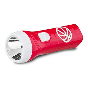 LED rechargeable emergency light plastic high powered hand electric flashlight