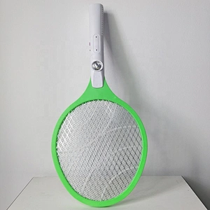 Electric mosquito bat with lead-acid battery inside repels mosquitoes