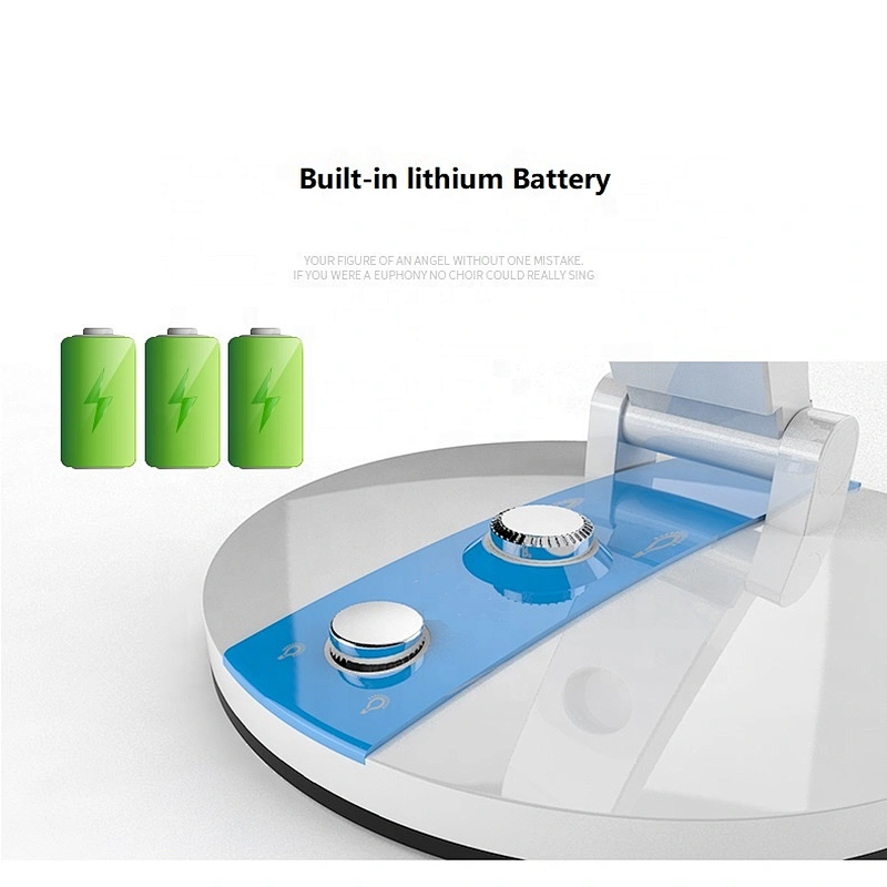 Portable Battery 360 Degree Rotation Fan Mini Usb Rechargeable Table Fan