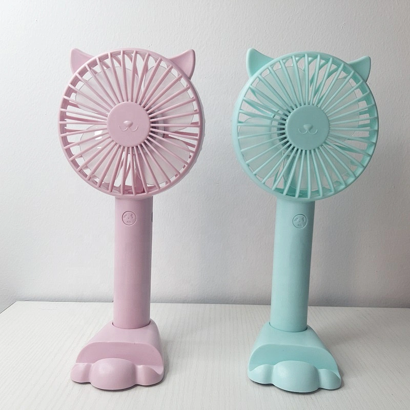 2021 New portable mini USB electric rechargeable hand fan personal handheld fan outdoor portable mini table electric fan