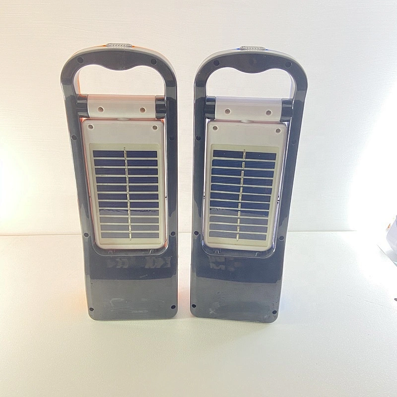 Portable Hand Held Outdoor Camping Emergency Lights Rechargeable Battery LED Solar Camping Light