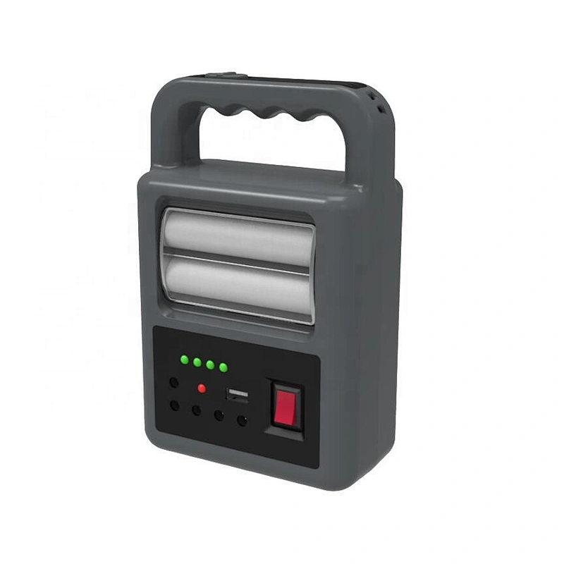 Multi function portable USB power bank charging mobile solar light energy kit power system with bulb