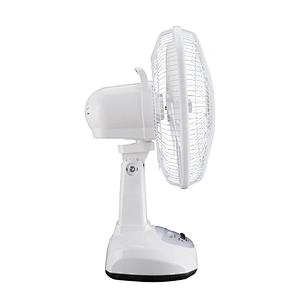 12 inch rechargeable solar fan table fan
