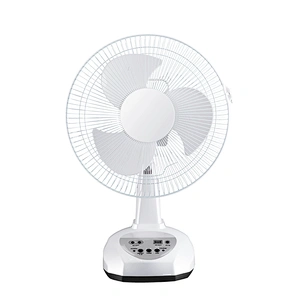 12 inch rechargeable solar fan table fan