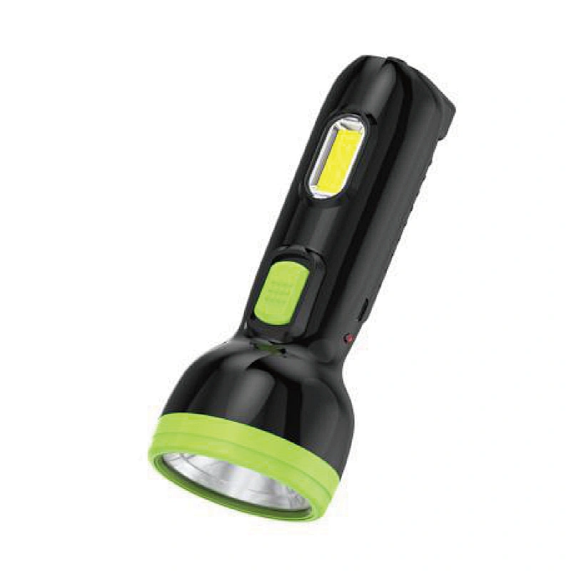 Outdoor emergency solar flashlight charging LED rechargeable torch light
