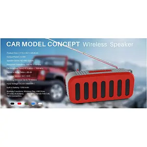 Waterproof Portable Usb Speakers Professional Audio With 1200Mah Lithium Battery