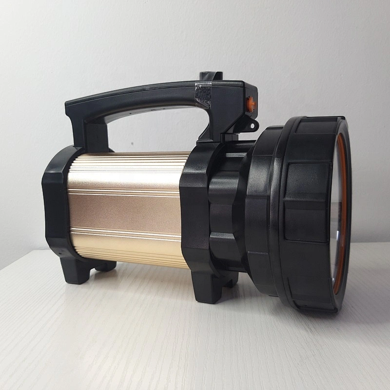 Hand Searchlight Powerful LED Flashlight Outdoor Lighting long Distance Waterproof Rechargeable High light Search Lamp