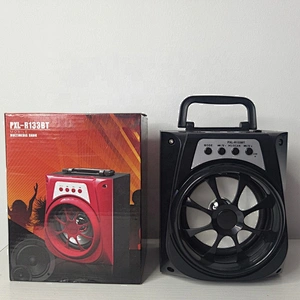 Portable wireless speaker support FM/TF/USB/AUX