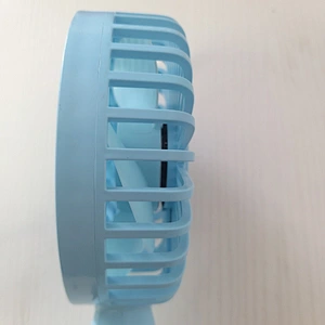 Alarm clock handheld USB fan desktop rechargeable hand fan for home outdoor
