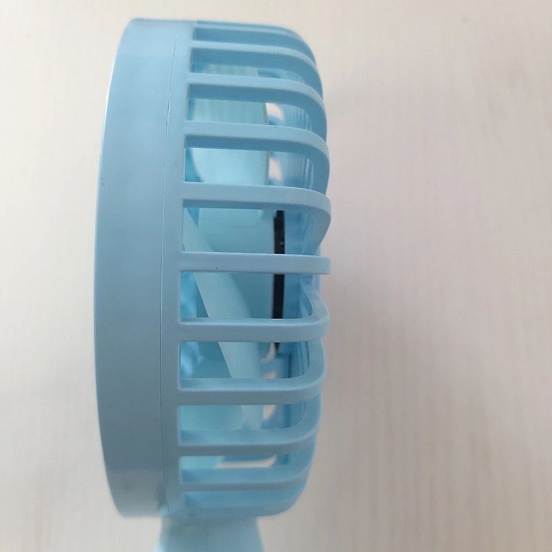 Alarm clock handheld USB fan desktop rechargeable hand fan for home outdoor